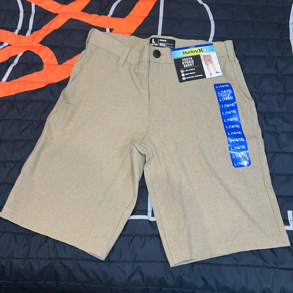 Hurley youth hybrid khaki short